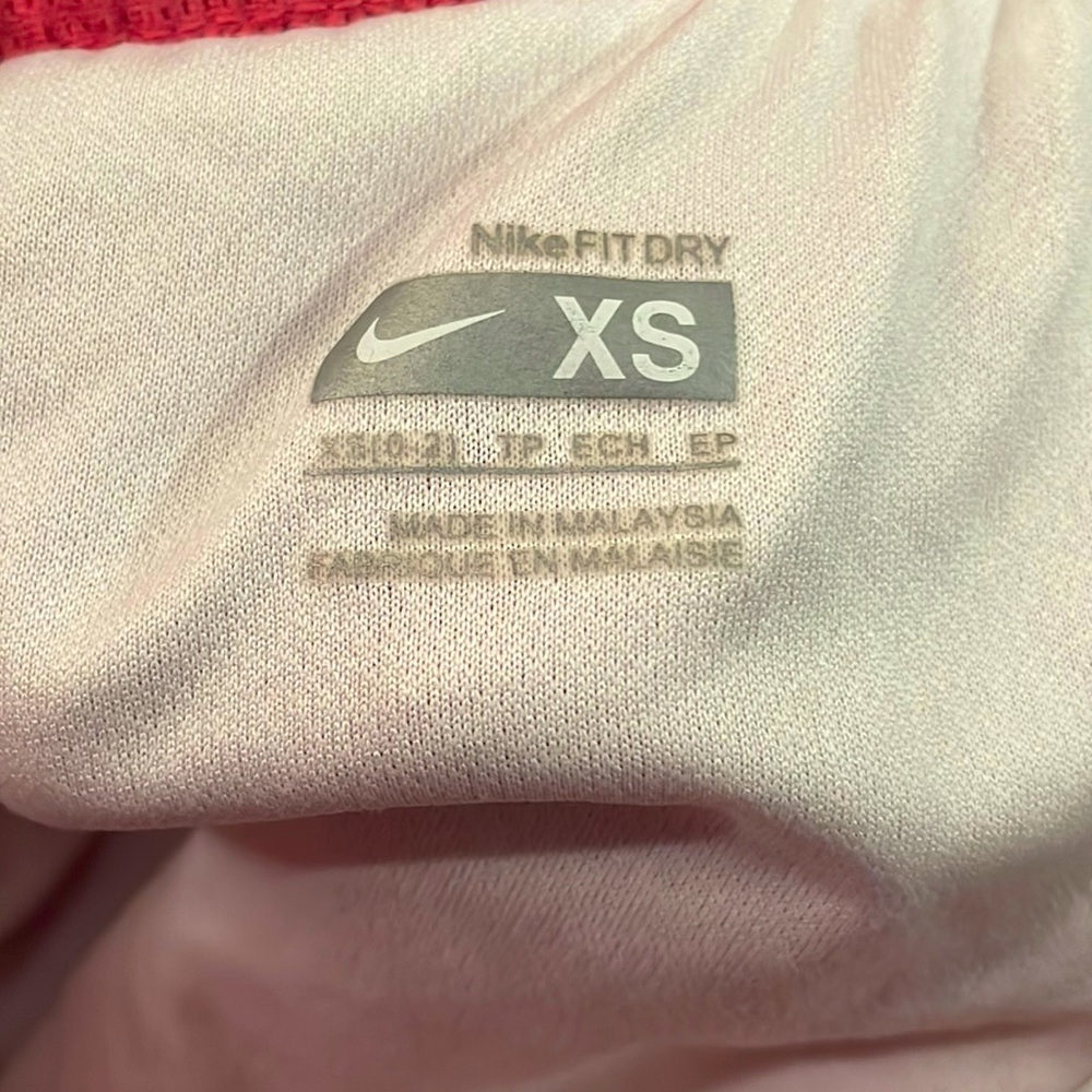 Pink Nike shorts